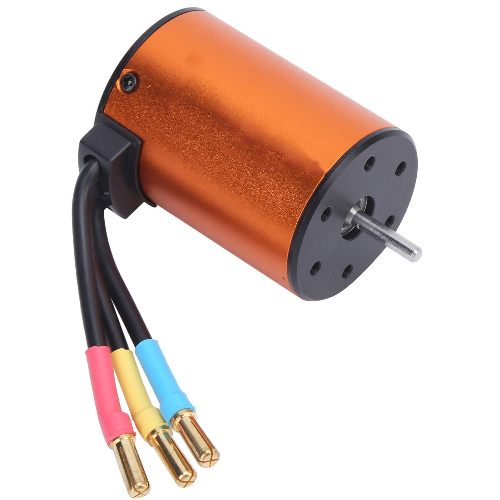 

Waterproof RC 3650 3500KV 4 Poles Sensorless Brushless Motor for 1/10 RC Car Upgrade Parts