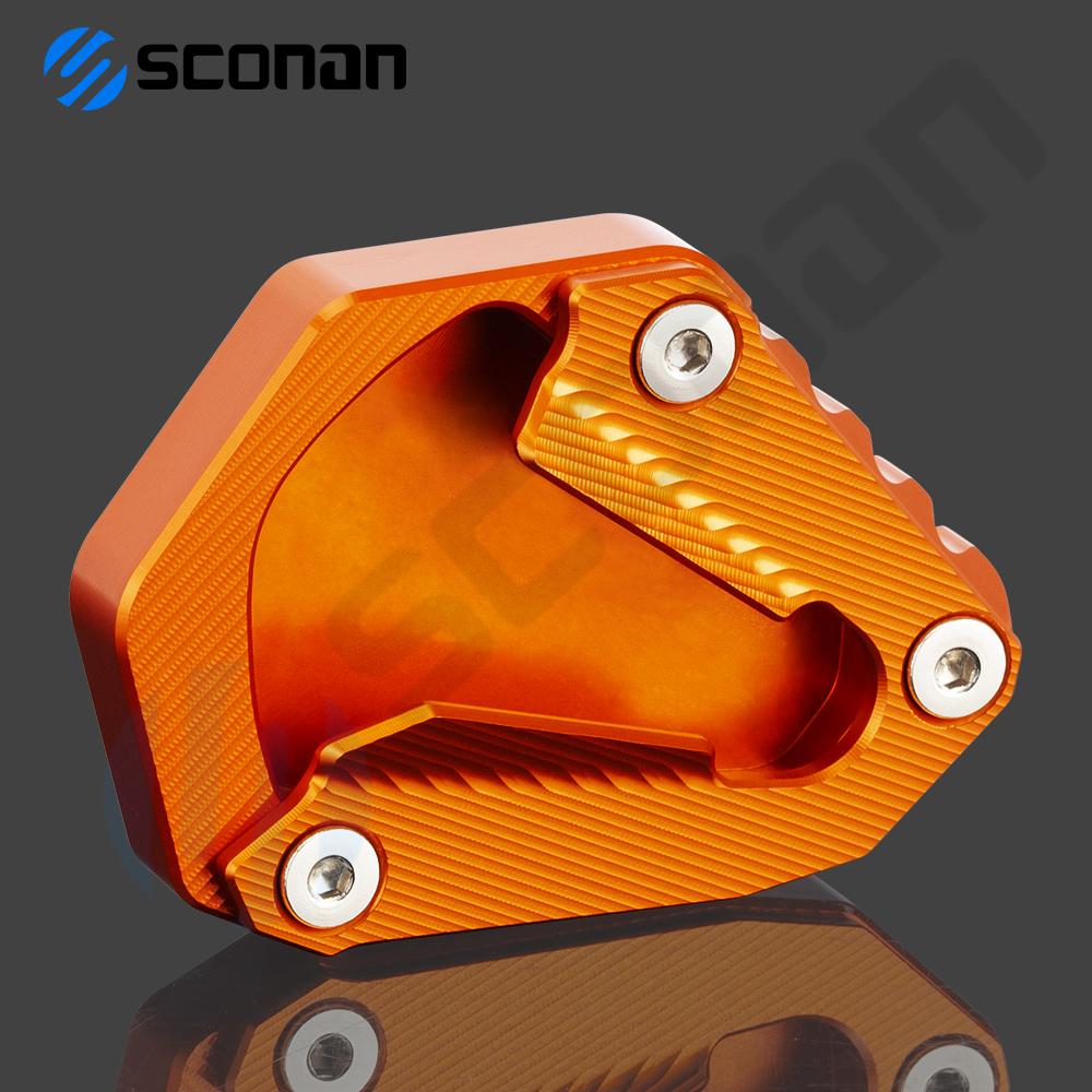 

Подставка для мотоцикла, увеличенная пластина, боковая подставка, удлинитель, аксессуары для KTM 1290 ADV 1290 SAS 1290 SUPER ADVENTURE S - NO LOGO Orange1