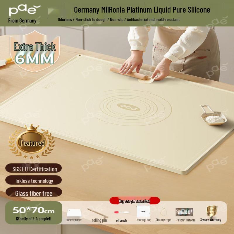 BIAOXING PAE Food Grade Thickened Silicone Kneading Mat