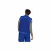adidas Solid Color Logo Zipper Sleeveless Windbreaker Jacket for Men, Blue