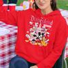 Disney Parent-child Valentine's Day Gifts: Mickey and Friends Multi-color Hoodies, Autumn and Winter Tops, Casual Sportswear