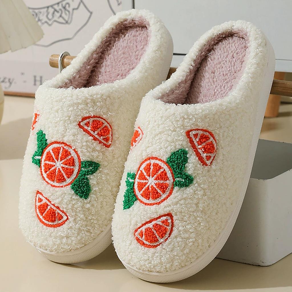 Women Home Slippers Winter Warm Home Slippers For Women Men Soft Plush Fuzzy Winter Holiday Slippers Slippers Zapatos Para Mujer