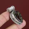 Dragon Bloodstone Pendant 925 Sterling Silver Pendant Handmade Gemstone Pendant Antique Jewelry Vintage Pendant Gifts For Women Boho Jewelry