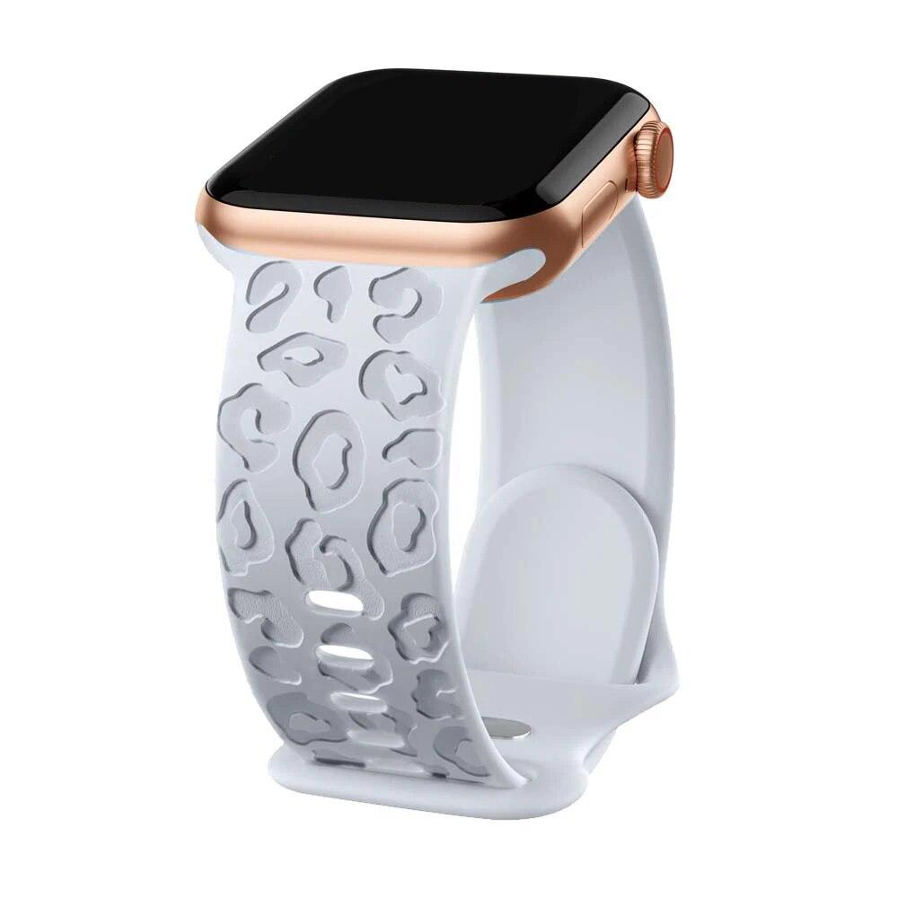 Λουράκι για Apple Watch Band 45mm 44mm 42mm 41mm 40mm 49mm 40 mm Χαραγμένο βραχιόλι correa iwatch series ultra 2 9 7 se 3 6 8 5 4