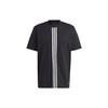 Originals Trefoil Graphic Print Regular Fit Crew Neck Short Sleeve Cotton T-shirt Men Black HZ0706