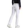 Fila Golf Series Comfortable Soft Solid Color Long Pants Casual Pants Women Bottoms Jade-White A11W445805F-WT