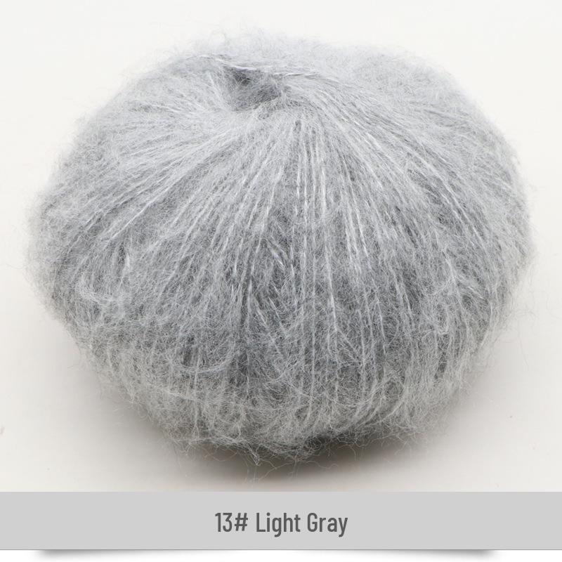 Mohair Baby Sweater, Scarf, Shawl, Matching Set - Fine Wool Crochet Kit