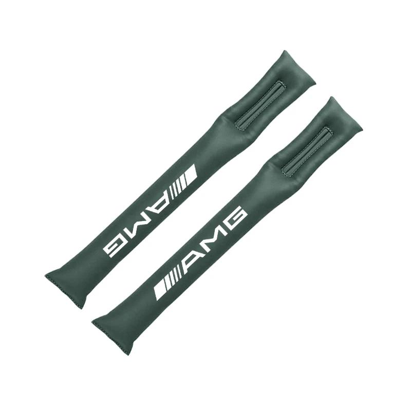 GLC GLB 2Pcs Car Seat Gap Filling Plug Cushion Side Seam Leak Proof Strip For Mercedes Benz AMG E S C A B Class GLE GLS CLS GLC