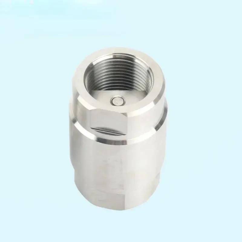 1/8" 1/4" 3/8" 1/2" 3/4" 1" BSPP Female 304 Stainless Steel High Pressure Non-return Check Valves Water Oil One-way Valve