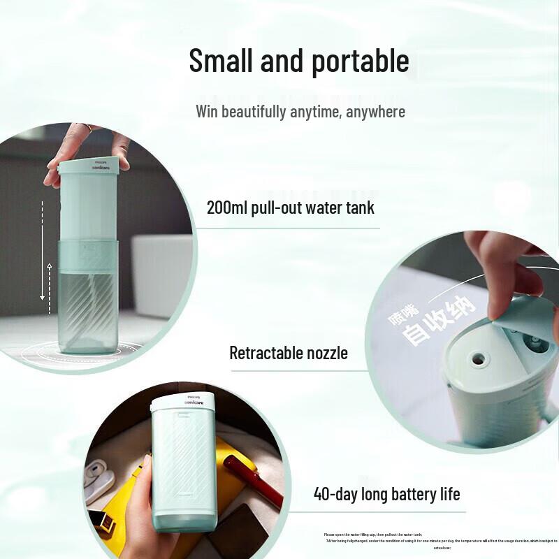 Philips Green Portable Water Flosser