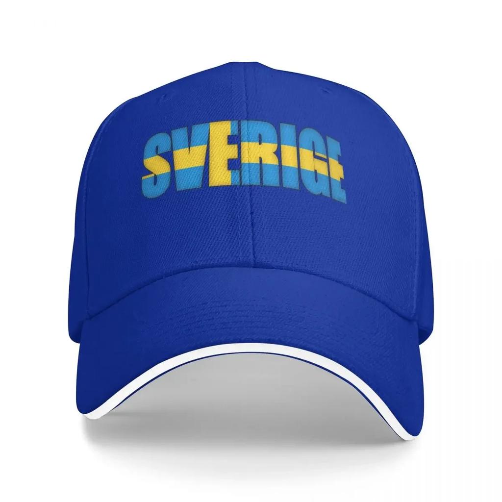 Neue Schweden-Landesflagge Baseballkappen Aktivitäten Snapback-Hut Unisex-Hüte