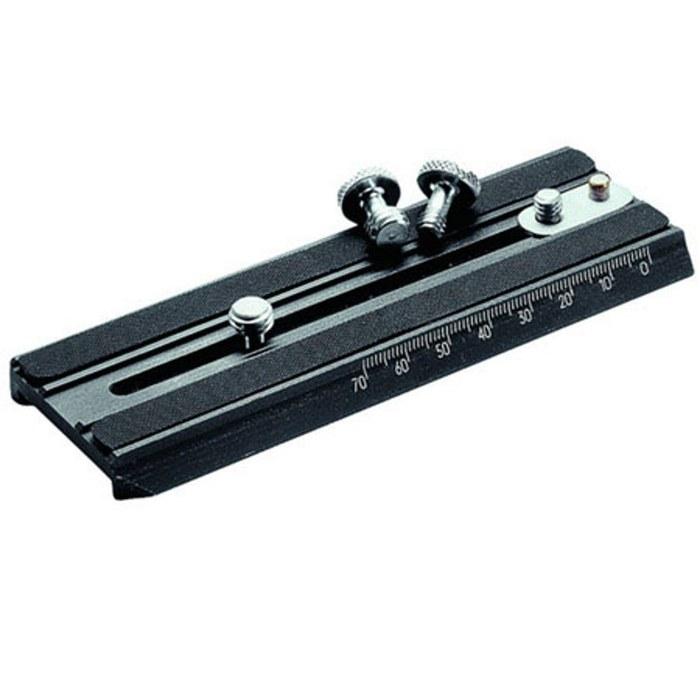 Manfrotto Pro Video Camera Plate Long 501PLONG (Black/White)