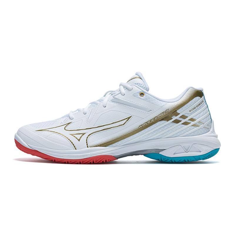 

Mizuno Кроссовки унисекс Wave Claw 3 Wide Белый Золотой Серый 71GA244324 42