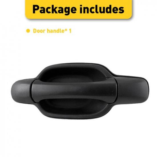 Outside Door Handle For Chevy Colorado 2004-2012 Textured New Left Driver Rear V