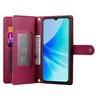 For Oppo A5x 5G/4G Case Zipper Pocket Wallet Leather Phone Cover with Straps