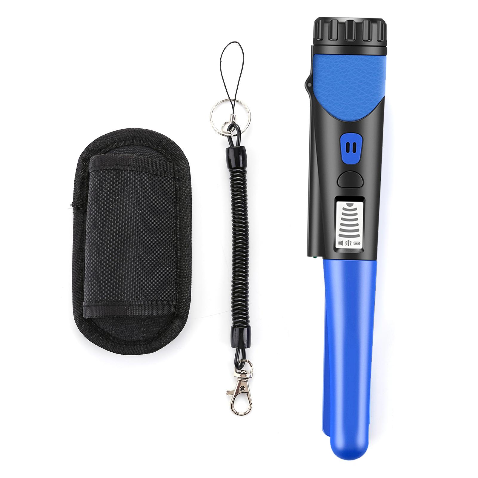 

Металлоискатель, портативный высокочувствительный металлоискатель, светодиодный индикатор с одной кнопкой, детектор золота с синий