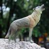 Oenux Wild Beast Animals Small Gray Wolf Maned Wolf Baby Wolves Simulation Model Action Figures Collection PVC Gift Kid Toy Gift