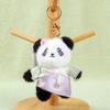 Panda Keychain Plush Toy With Pp Cotton Filling For Backpack Decor And Collection