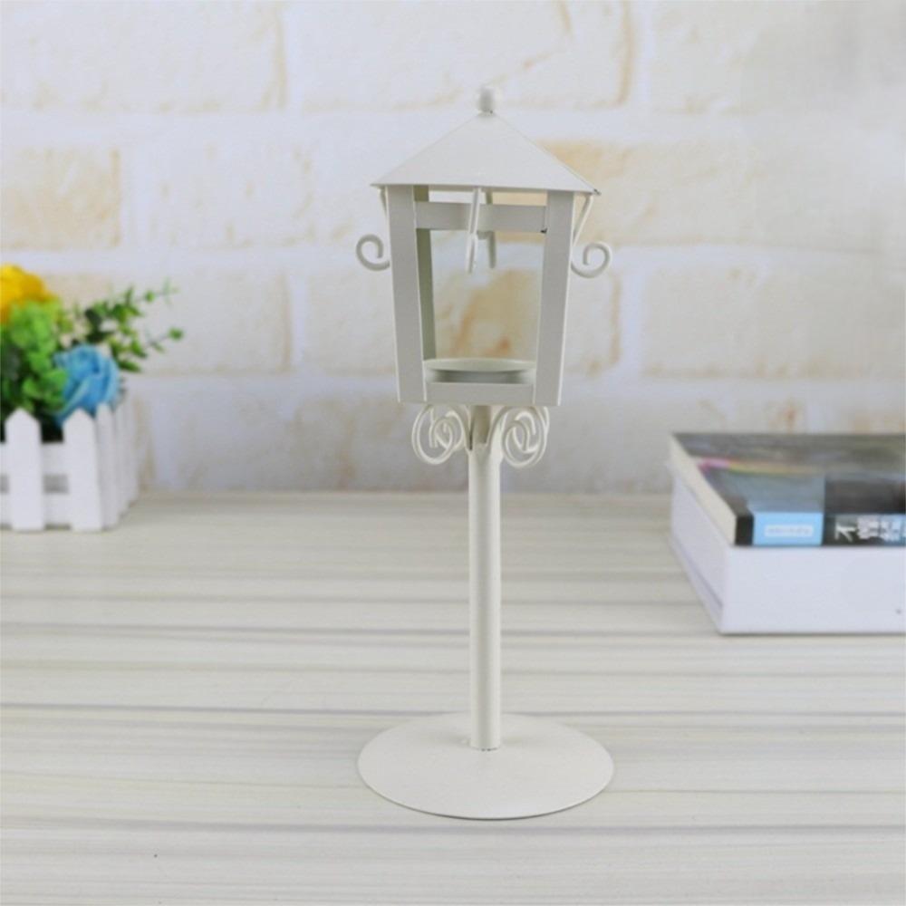 

Простой винтажный подсвечник подсвечники фонарь для свечи современный романтический подсвечник годовщина белый