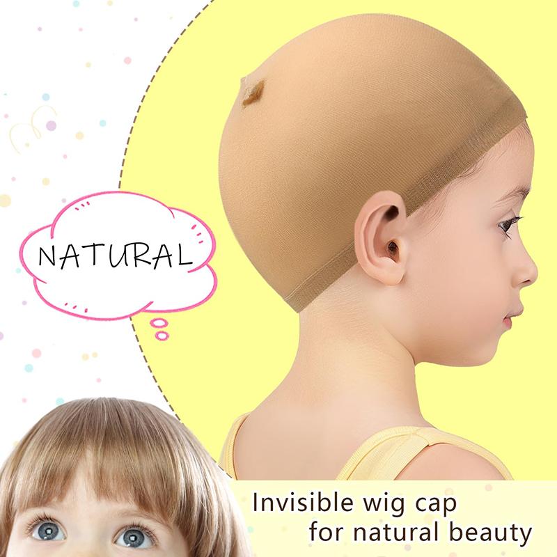Professional Wig Cap for Secure & Comfortable Fit - Ideal for Halloween Costume Wig & Christmas Party - Invisible Hair Blending