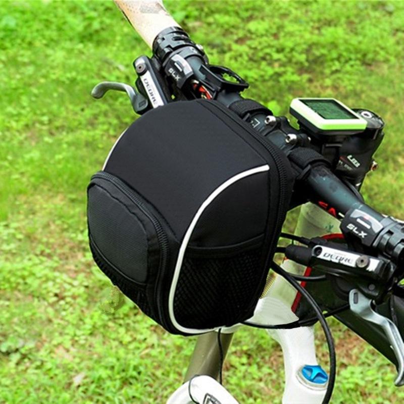 Outdoor Sports Bicycle & Scooter Handlebar Bag - Versatile Front Storage for Mountain and Folding Bikes