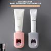Creative Wall Mount Automatic Toothpaste Dispenser Bathroom Accessories Waterproof Lazy Toothpaste Squeezer Toothbrush Holder Decoration