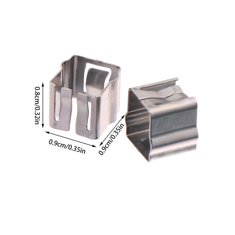 4 pièces Clip de bloc chauffant pour fixer thermistance / Cartouche chauffante en céramique Clips pour pièces d'imprimante 3D Bambu Lab X1 / P1P