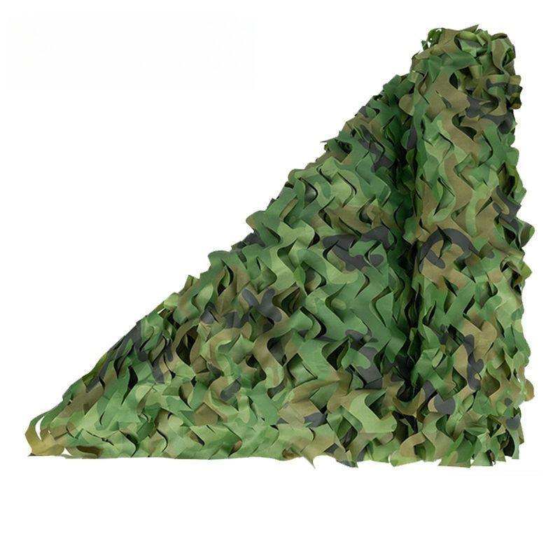 

1pcs Anti Aerial Camouflage Net Outdoor Sunshade Sun Protection Mountain Greening Decoration Mesh Fabric Jungle Themed Birthday Party Decoration 1.5x5m