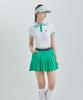 Chuku Chu Paper Slit Pleated Skirt (Green) Cbfss-Sk003W