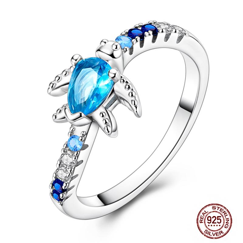 Anelli Nuziali Autentici in Zircone Arcobaleno per Donna100 Rame Cerchio Lucciola Margherita StellaLuna Cuore Rosa Anello Dito Gioielli