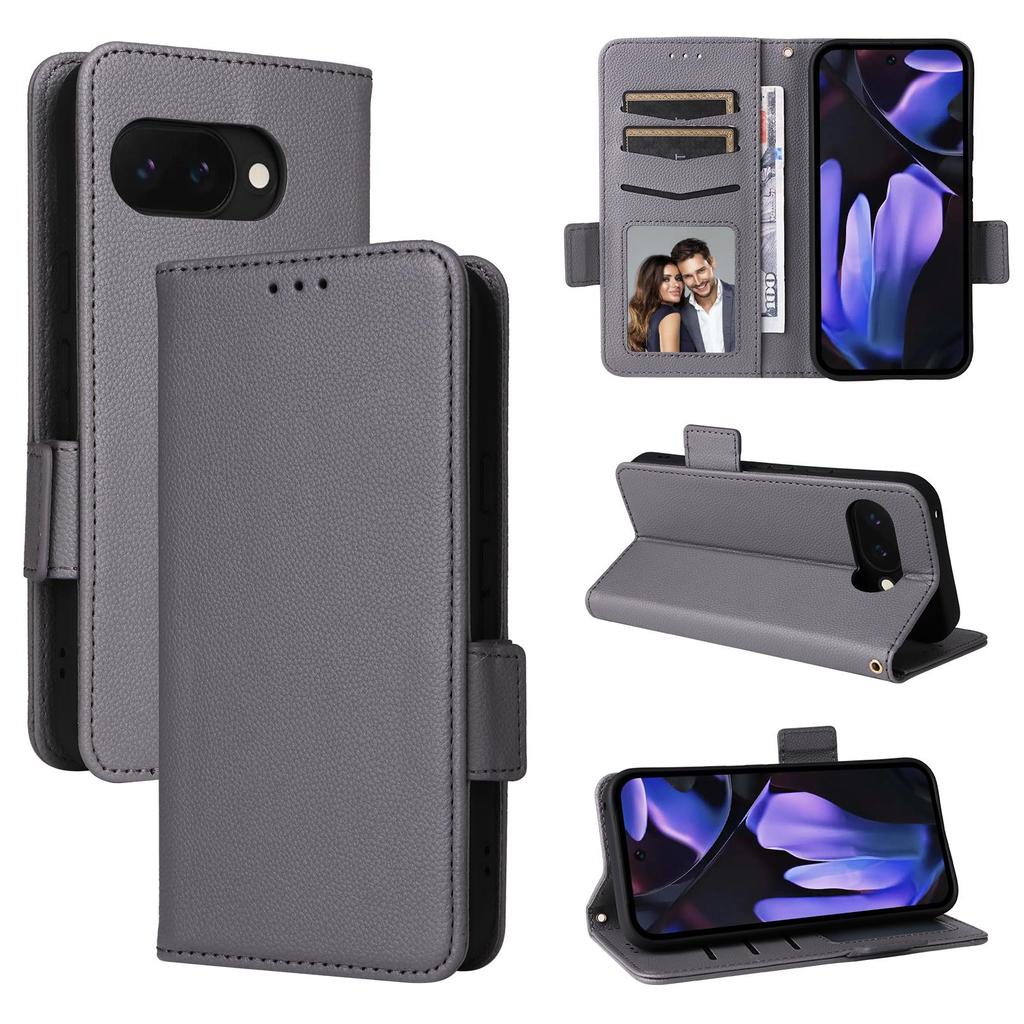 Flip Cover compatible for Google Pixel 10A PU Leather Phone Case Full-Body Protection with [RFID Blocking]