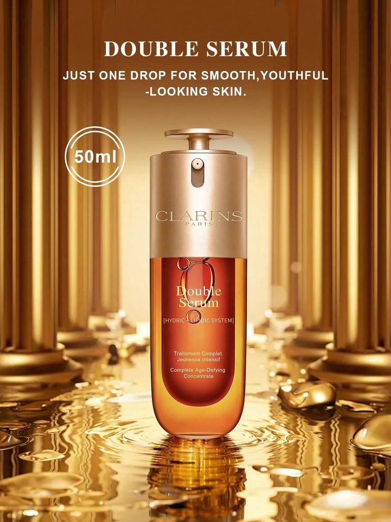 Clarins Double Serum Complete Age Control Concentrate 30ml/50ml Anti-Aging Anti-Wrinkle Essence