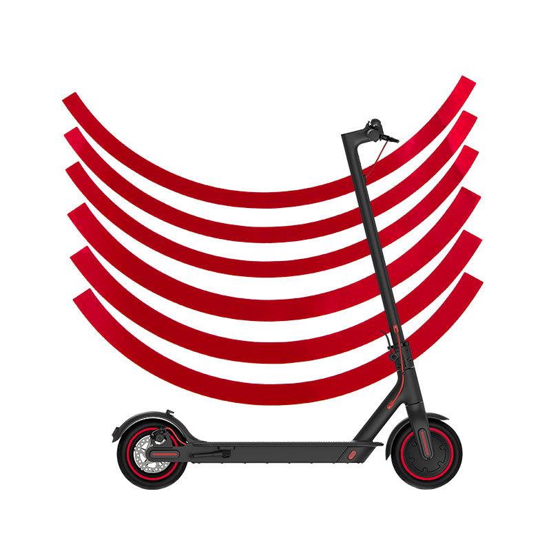 

Светоотражающие наклейки для колес электросамоката M365/1S/Pro красный