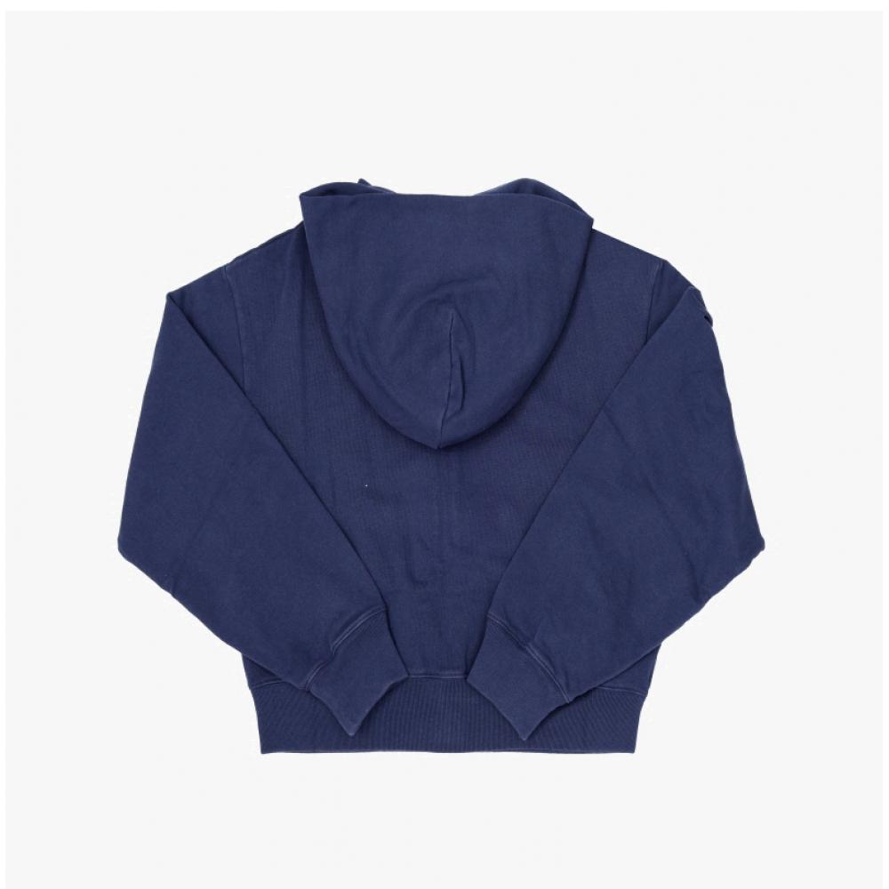Sporty   Rich Dark Navy Ny Tennis Club Hoodie Zip St068621402bl106
