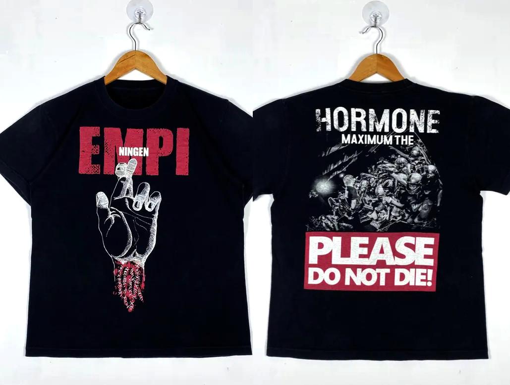 Rare!! Vintage Metal Maximum the Hormone Band Tour Black T-shirt S to 5XL NZ958 XXXXL