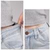 Waist Tightener Pants Waist Buttons Alloy Tighten Waist for Skirt Pants Jeans Adjustable Waist Clip Clothing Accessories