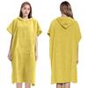 Microfiber Hooded Poncho Towel - Quick-Dry Changing Robe for Swimming, Surfing, and Beach for Men & Women