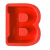 Epoxy Mold Reusable Anti-deformed Easy Demoulding Non-stick Flexible DIY Irregular Form Capital Letter Candle Stencil for Party