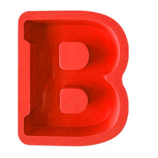 Epoxy Mold Reusable Anti-deformed Easy Demoulding Non-stick Flexible DIY Irregular Form Capital Letter Candle Stencil for Party