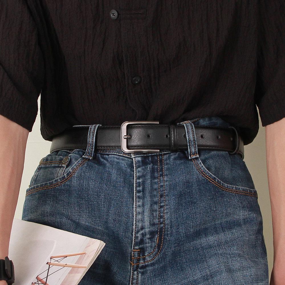 Men s Trendy Casual Pin Buckle Belt for Young Adults