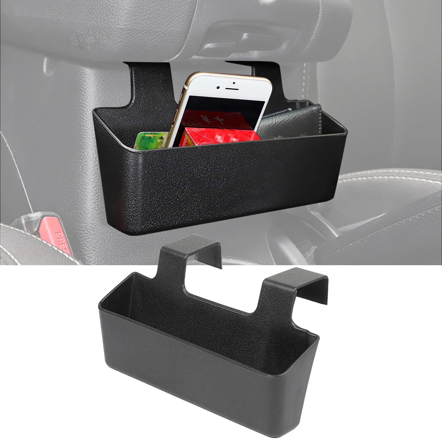 

YOCTM Center Armrest Storage Box for Jeep Wrangler JK 2011-2017 Console Tray Storage Tray Storage Box Trinket Interior Parts чёрный