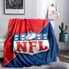NFL Team Collection Blanket Lightweight Flannel Bedding Blanket Perfect for Travel, Camping, Living Rooms, Offices, Sofas, Fan Christmas gift