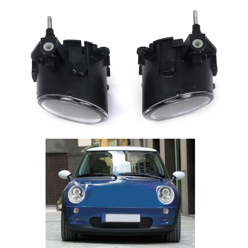 Left/Right Side Fog Light 63176925049 63176911721 63171477670 Front Fog Lamp Clear Lens Auto Accessory for R52 R53