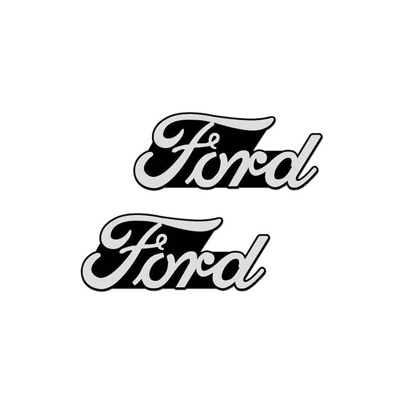 

3D Наклейка для стайлинга автомобиля Алюминиевая эмблема интерьер Динамик аудио Значок Для Ford Focus Mondeo Kuga Fiesta MK7 Escort Explorer Edge 2 4 MK2 MK4 2pcs