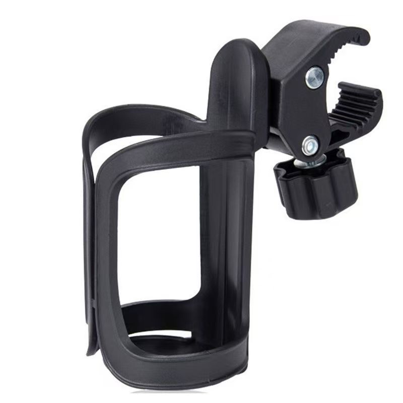 Porte-gobelet rotatif à 360 degrés pour poussettes, vélos, VTT, fauteuils roulants - Porte-bouteille antidérapant pour un usage pratique et sûr