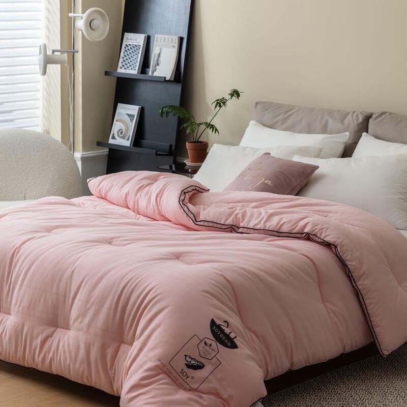 Yiyiai 100% Cotton Jacquard Soy Fiber Four Seasons Quilt