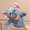 Frog Animal Hand Puppet Storytelling Duck Stuffed Plush Shark Toys Simulation Movable Mouth Hand Finger Story Puppet