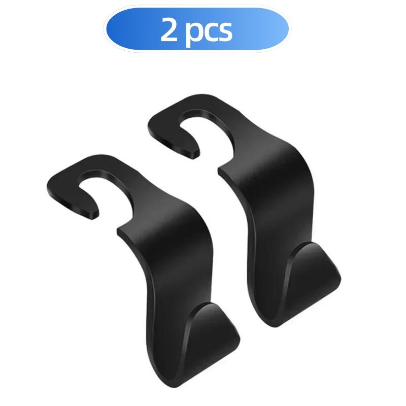 1/1/8Pcs Car Headrest Hooks Hanger Seat Back Organizer Holder Clips Auto Fastener Hooks Storage for Bag Car Interior Accessories