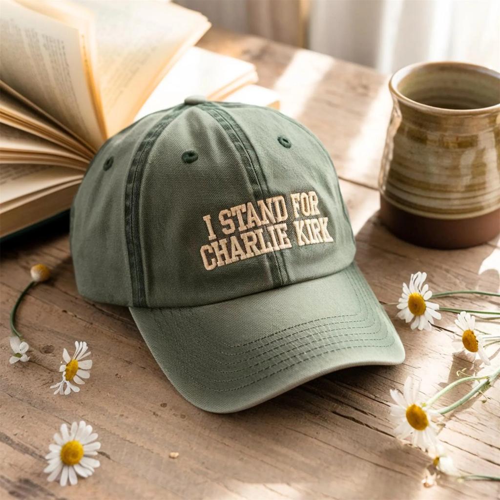 A True Patriot Tribute Trucker Hat. Patriotic Baseball Hat. And For Charlie Kirk.