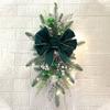 Christmas staircase decoration staircase wreath pendant Christmas Nordic home scene arrangement
